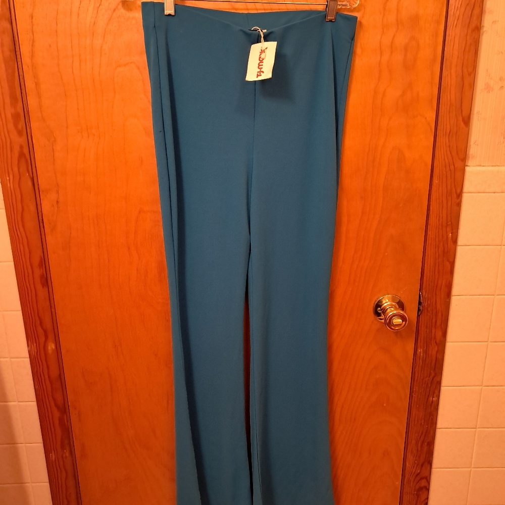 Zara Teal Women's Pant's